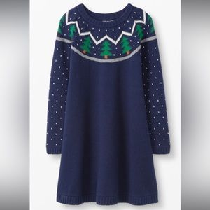 Girls Holiday Sweater Dress